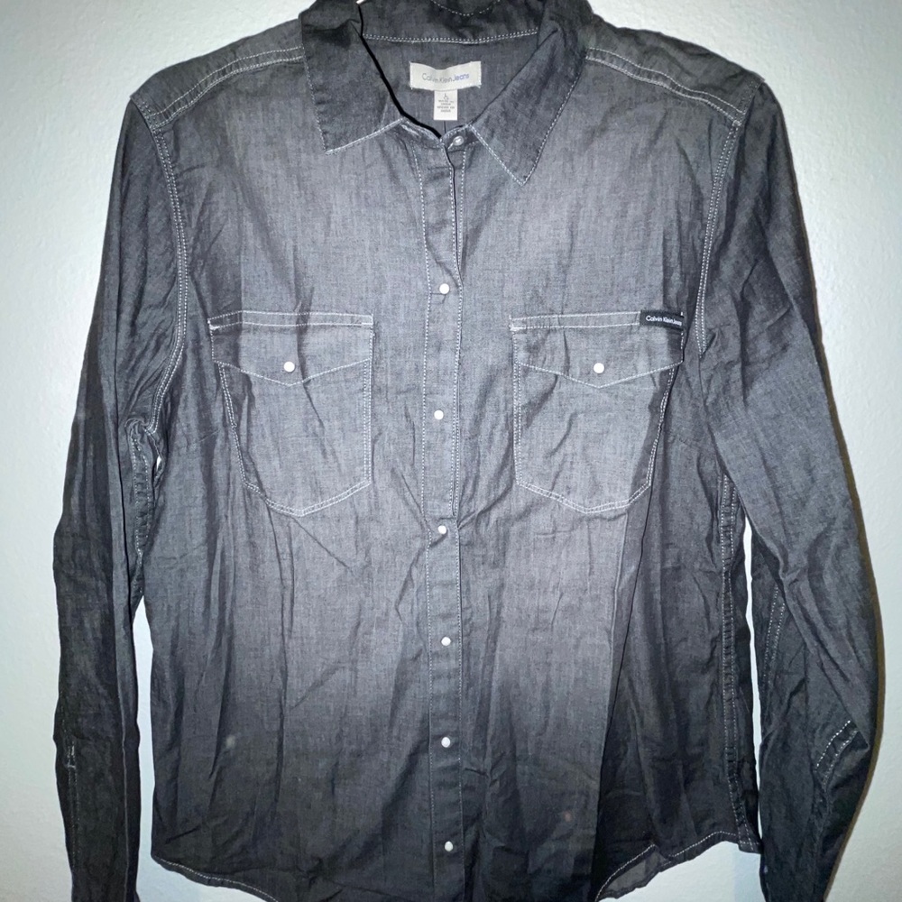 Calvin Klein jean top